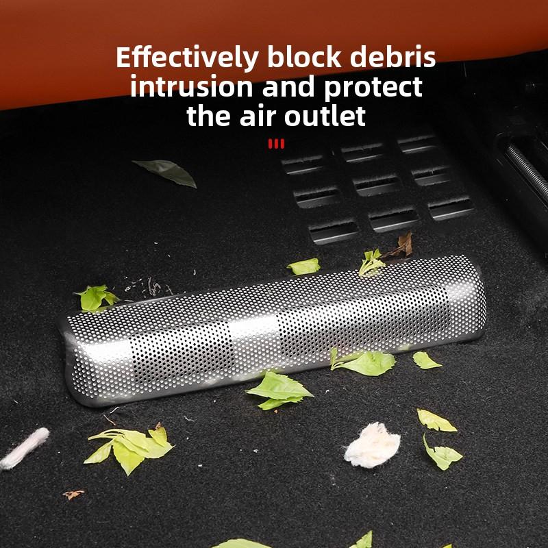 For Li Auto L6 L8 L9 Livis 2026 Car Protective Cover for The Air Outlet Under The Seat Air Conditioner Dust Screen Accessories
