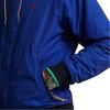 Polo Ralph Lauren FW23 Zip-Up Hooded Logo Embroidered Printed Long Sleeve Jacket Men jackets Blue 710923262-001