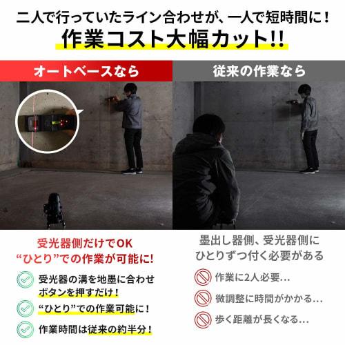 VOICE Red Laser Level Auto Base for Model-RA Laser Levels, with Auto Tracking and Remote Control Functions (VC-RA)