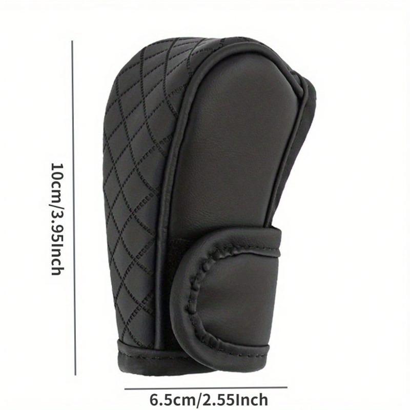 1KS Vysoce kvalitní kryt rukojeti řazení do auta PU kůže protiskluzový odolný proti opotřebení univerzální auto automatická řadicí páka manžeta dekorace do auta