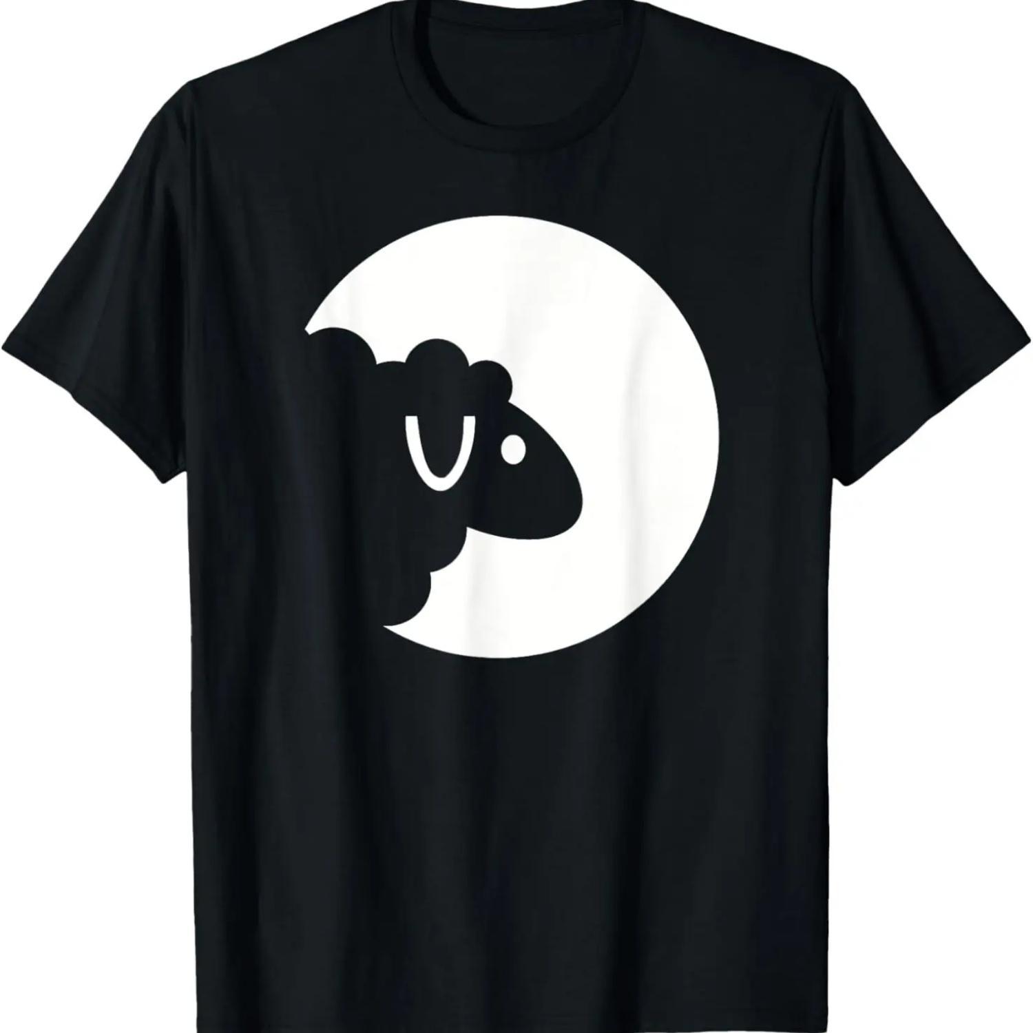 Sheep moon T-Shirt S чёрный