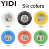 Mini Round Digital Hygrometer Thermometer Temperature Humidity Gauge Sensor Meter Detector Monitor Indoor Aquarium Incubator