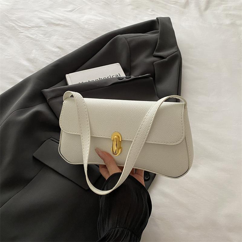 False Niche Bag, Foreign Style Underarm Bag, Women's Bag, Autumn 2025 New Trendy Fashion Casual Simple Portable Shoulder Bag