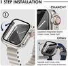 Waterproof Change to Ultra Case For Apple Watch 8 7 45mm 41mm 360°Full Cover For iWatch 6 5 4 44mm 40mm Upgrade to Ultra 49mm