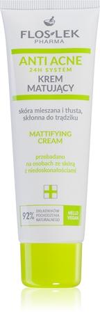 

Floslek Pharma Anti Acne Mattifying Cream for Blemish-Prone Skin TU прозрачный
