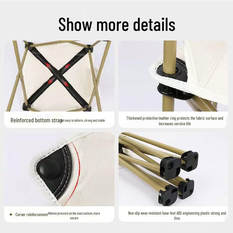 Portable Ultra-Light Outdoor Folding Chair/Stool for Camping & Fishing