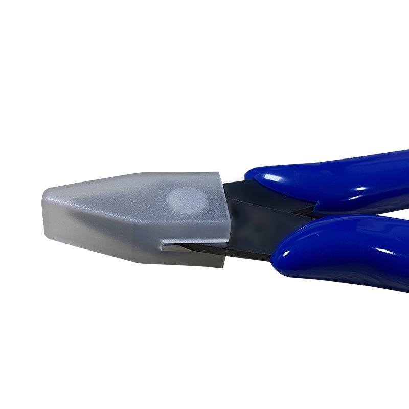 Blue 170 Electronic Nippers - Industrial Sprue Plastic Diagonal Pliers for Model Trimming & Cutting.