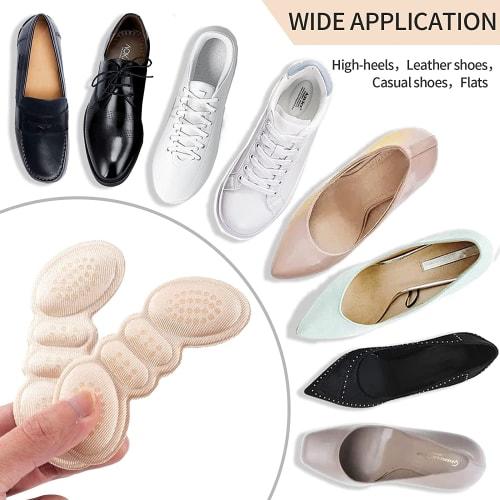 JUTOSU Heel Pads, Cushion Pads, Heel Protection Pads, Shoe Heel Protection Pads, Anti-Slip Pads, Prevents Shoes from Slipping Off, Prevents Slip-Ons,