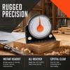 Sturdy Construction Angle Finder Tool Clear Scale Level Meter Slope Inclinometer  For Construction