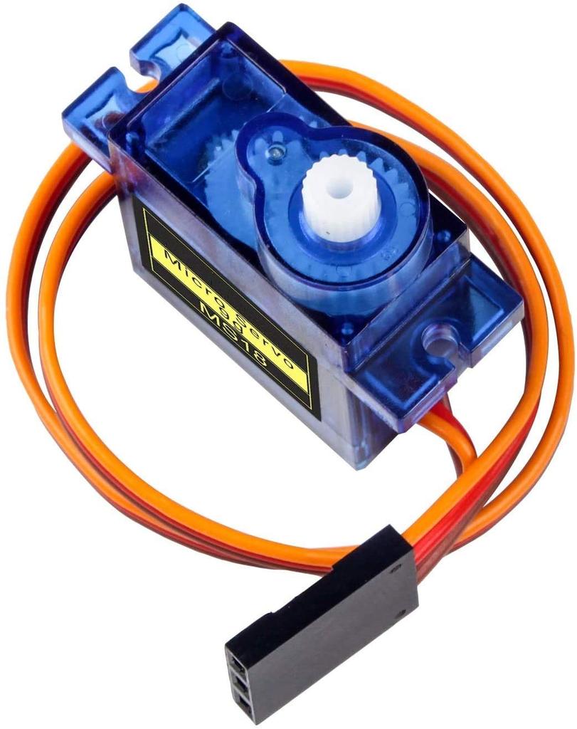 ICQUANZX 5pcs SG90 9G Micro Servo Motor Kit, RC Robot Arm/Hand/Walking Helicopter Airplane Car Boat Control Cable, Mini Servo Arduino Project