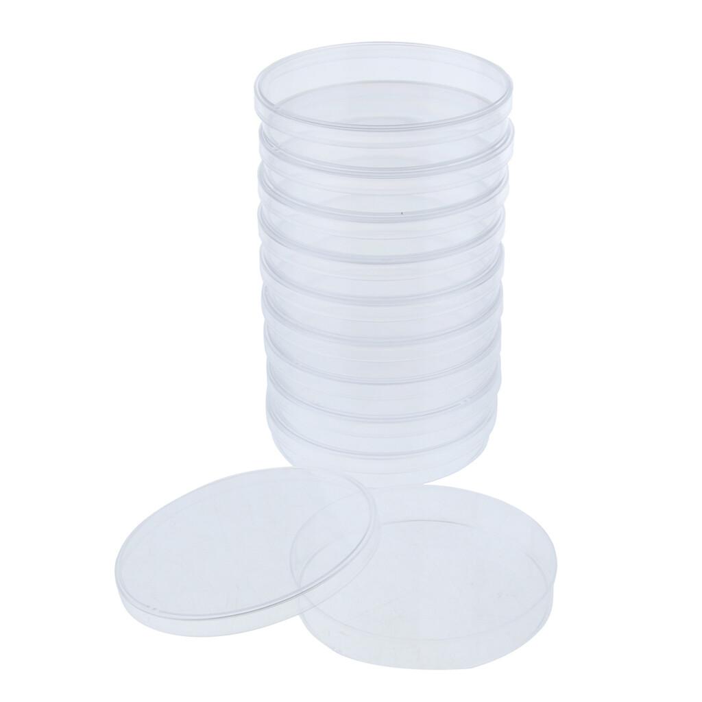 5Pcs Plastic Petri Dishes 35-90MM Cell Culture Dish High Temp Resistant