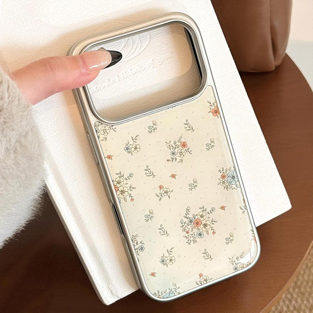 Etui na telefon z kwiatami Kompatybilne z iPhone 16, iPhone 17, iPhone 17 Pro Max