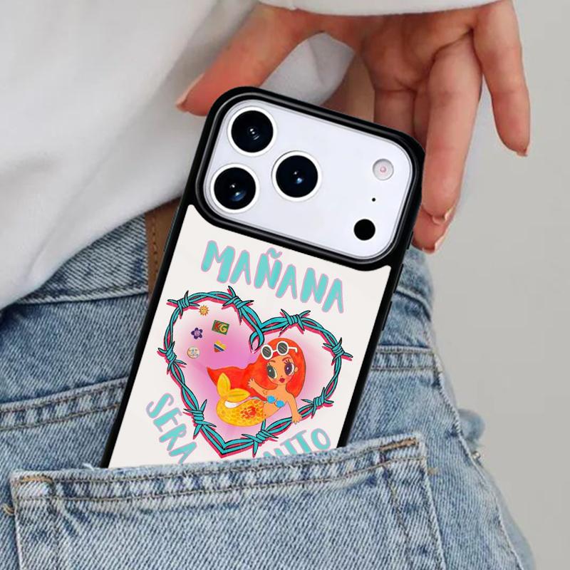 Karol G Manana Sera Bonito Phone Case for iPhone 16e 15 14 13 12 17 Pro Max Plus Air 17pro Cover Coque
