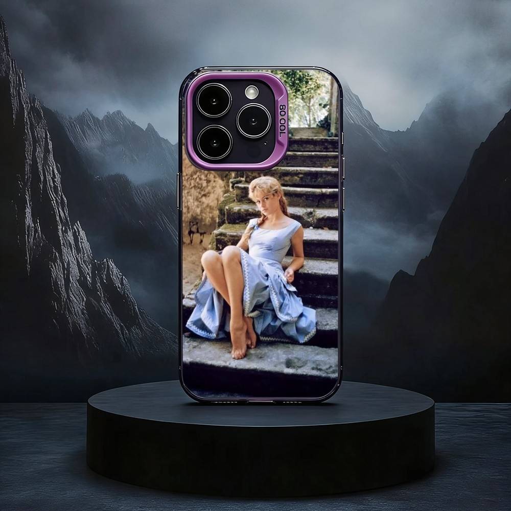 Hot B-Brigitte B-Bardot Black Candy silver phone case Phone Case For iPhone17,16,15,14,13,12,11 Plus,Pro Max