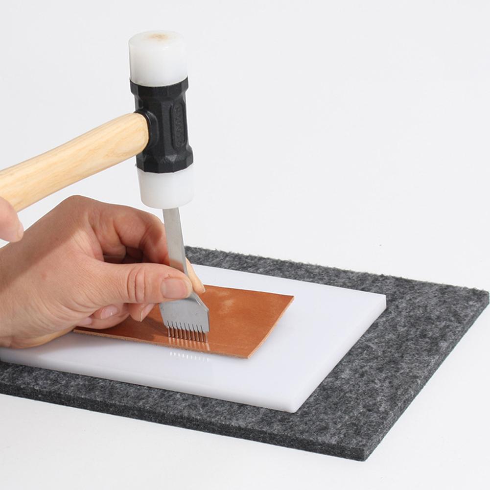 Dense Felt Leather Punching Knocking Noise Reduction
