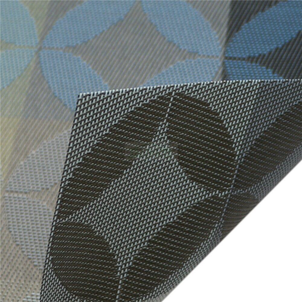 6 sztuk / partia nowość podkładki pod kubek podkładka pod kubek żaroodporne pcv kuchnia jadalnia w paski podkładki stołowe na mata stołowa 45 * 30 cm