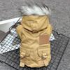 Thicken Warm Winter Dog Coat Hoodie Pet Clothes Pets Jacket Clothing  for Small Medium Dogs Cats