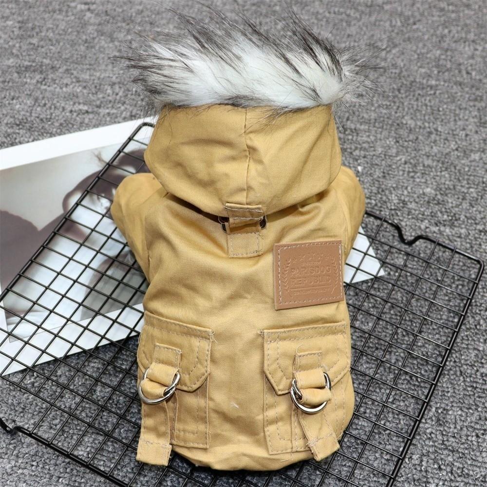 Thicken Warm Winter Dog Coat Hoodie Pet Clothes Pets Jacket Clothing for Small Medium Dogs Cats