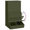 Pig Feeder Olive Green 55 X 51 X 91.5 Cm