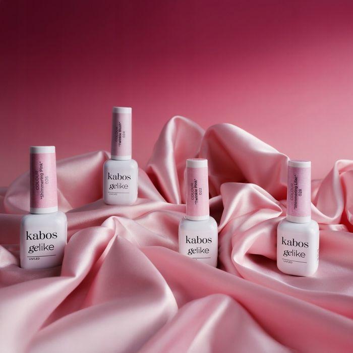 Nail Polish - Kabos Gelike 022 - Pink - Hybrid - 8 Ml - Intense Shine