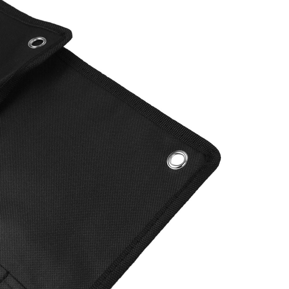 16 Pockets Wrench Roll Organizer Water Proof Oxford Cloth Roll Up Design Wrench Pouch Elastic Straps Proof Oxford Cloth