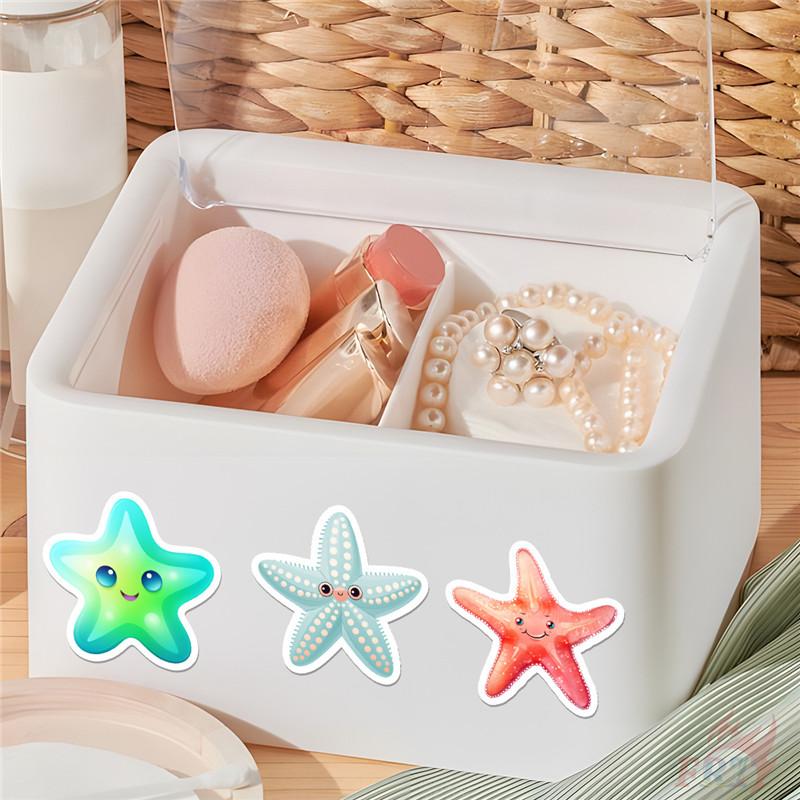 50Pcs/Set Starfish Emoji Series 01 Stickers DIY Fashion Waterproof Doodle Decals Stickers