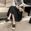 2026  Women's Summer Outdoor Sandals Flat Bottom Casual Style Woven Straw Half Slippers Fashionable Mesh Shoes