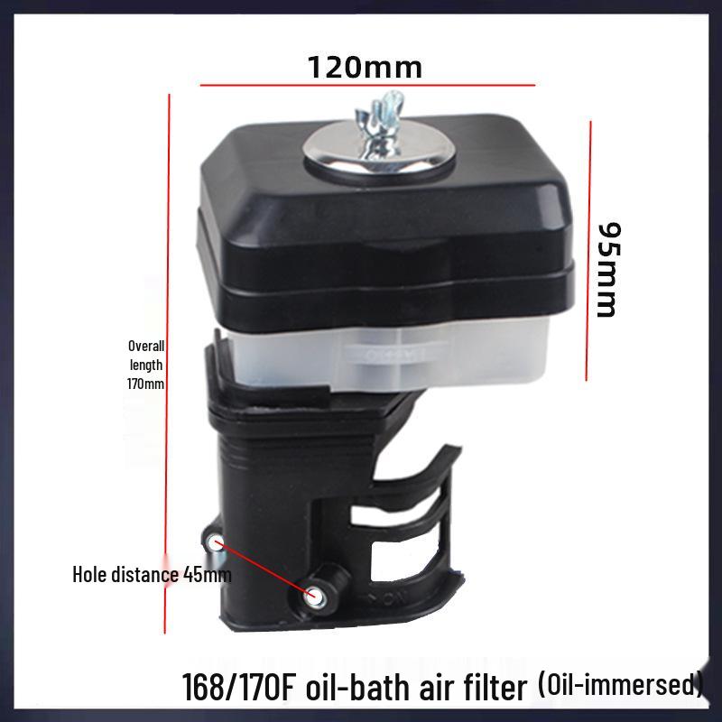

Gasoline Engine Oil Bath Air Filter Assembly for 168F/170/173/177/188/190F