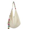 Mesh Beach Bag Knit Summer Hobo Bag Vacation Boho Tote Bag for Women Crochet Tote Bag