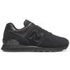 New Balance Women's 574 Pure Black WL574FHA