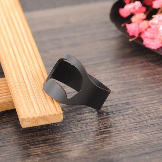 1ks domácí pivní lahve bar Nerezová ocel otvírák na palec prst prsten číšník