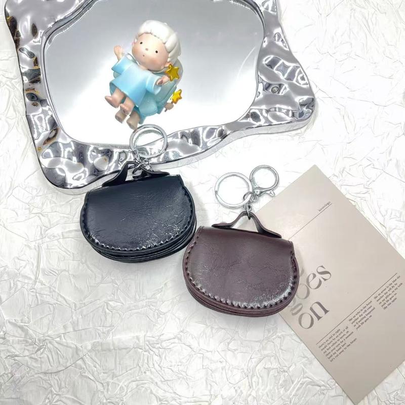 1Pcs Portable Bluetooth Earphone Bag Multifunctional Mini Leather Bag Pendant Car Keychain Hanging Accessory Zero Wallet