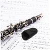 ChasCoCo Mouthpiece Cap Rubber Protector Cover Clarinet Saxophone Protective Cover Lightweight Compact Portable Compatible (Black)