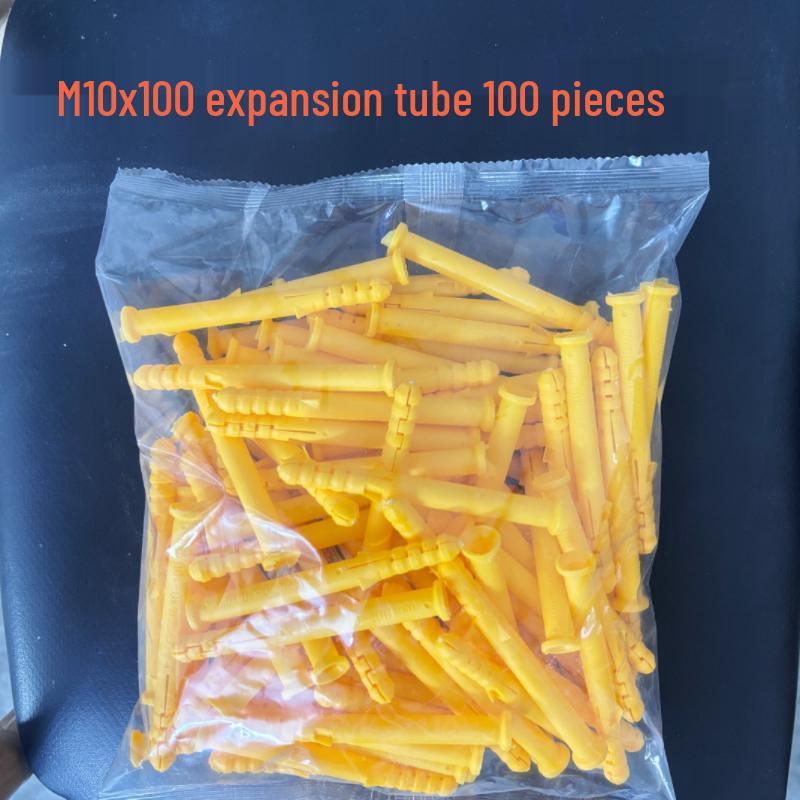 M6 Plastic Expansion Tubes & Wall Plugs for Self-Tapping Screws (6mm & 8mm)