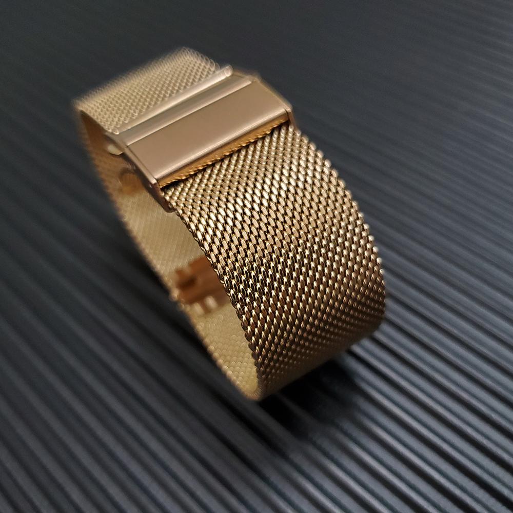 Metal mesh belt watchband For Samsung Galaxy Watch3 Smartwatch Wrist Strap for Samsung Watch 3 45mm 41mm Milanese Band Bracelet