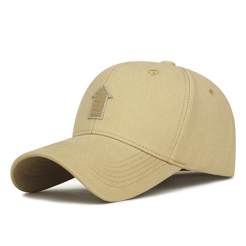 Solid Color Sunshade Baseball Cap Men Sunscreen Cap