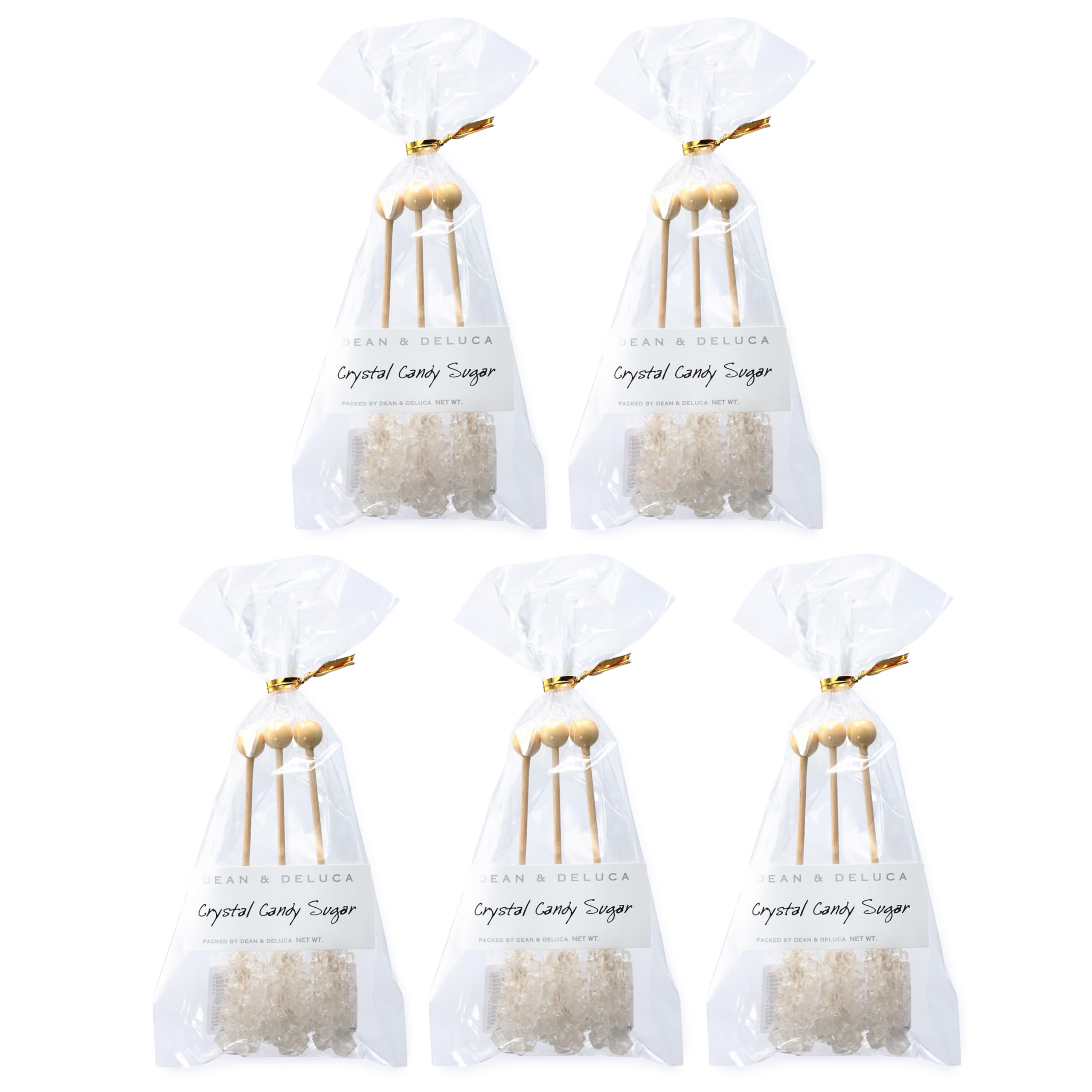 

DEAN & DELUCA Кристаллический сахар белый (3 палочки в упаковке, 5 пакетов)