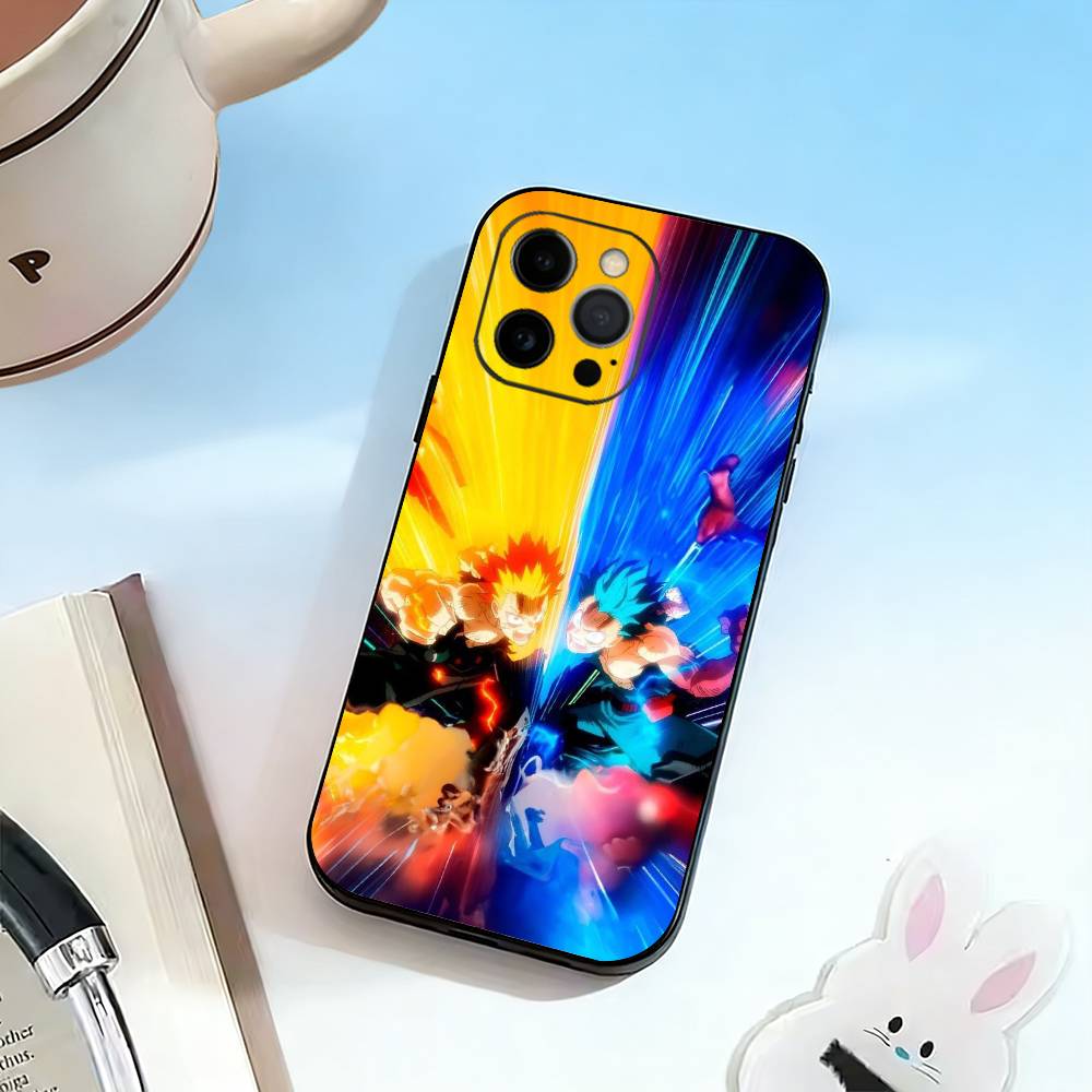 Katsuki Bakugo H-Hero Academia Phone Case Silicone Soft For IPhone 17 16 15 14 13 12 11 X XR Plus Pro Max Plus