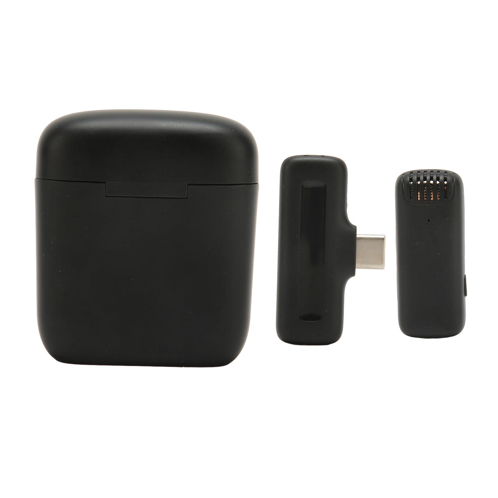 

Беспроводной микрофон-клипса 2.4G HiFi Professional Type C шумоподавление петличный микрофон с клипсой для записи