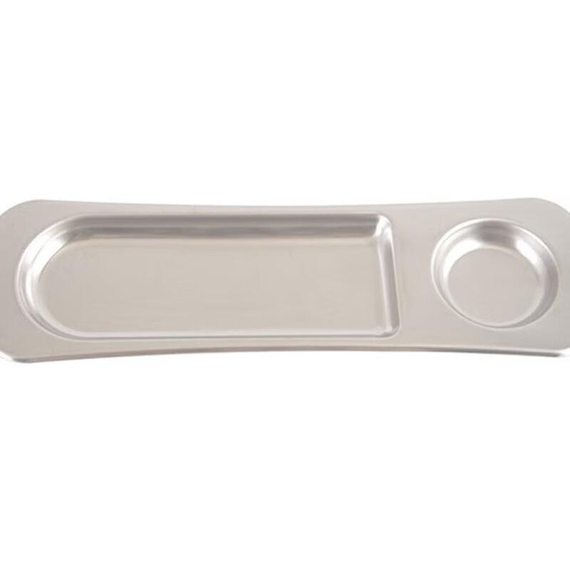 RONGGUANG Korean Stainless Steel Snack Plate