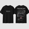 Nürburgring Bedrucktes Kurzarm-T-Shirt Geeignet für Autorennfahrer-Enthusiasten Herren Damen Kleidung 2026 Sommer Neues T-Shirt Oberteile