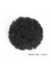Afro Puff Drawstring Ponytail Hair Buns 1PCS/Pack 6 Inch for Girls Children Black Women Natural Black Kinky Curly Hair Updo Donut Chignon