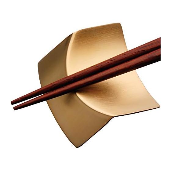 Chopstick Rest - ORI (Satin Gold Finish) by Luckywood