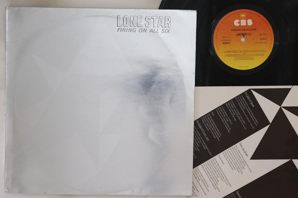 

LP Record LONE STAR - Firing On All Six S82213 CBS 1977 UK Rock Used