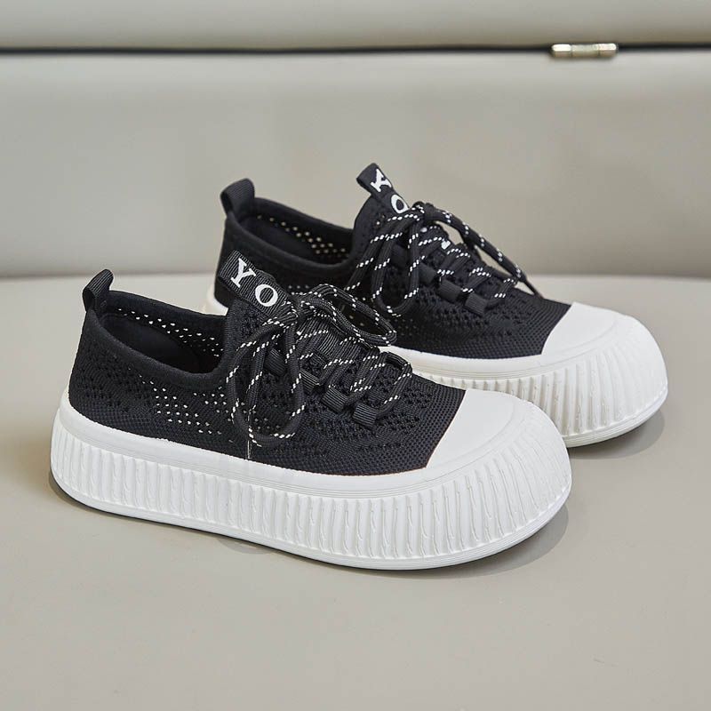 Модная женская повседневная обувь женские уличные кроссовки на толстой подошве женская обувь модная и удобная женская дышащая обувь 36 1980₽