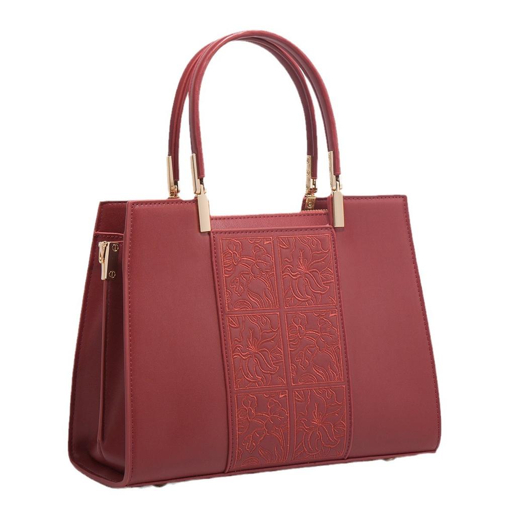Mother'S Day Send Mom Wedding Bag Bridal Bag High-End Atmospheric Red Medium And Niche Women'S Bag Handbag