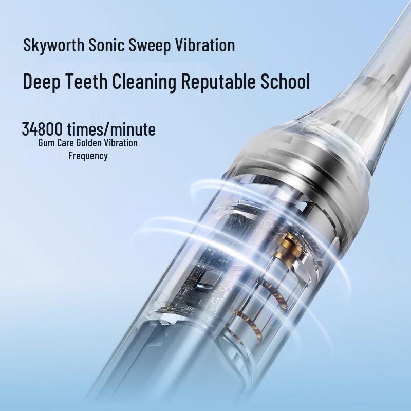 Skyworth XGZ5 Sonic Electric Toothbrush CN plug (adapter included)