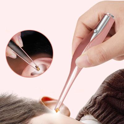 Visual Ear Wax Picker for Kids – Safe LED Lighted Curette for Gentle Cleaning | Includes Ear/Nose Tweezers for Multi-Use