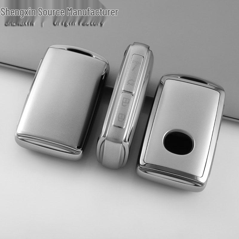 Mazda 3 Axela 2021 Key Cover: Quicksand Silver for Atenza, CX-5, CX-4