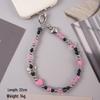Handmade Pearl Beaded Phone Lanyard - Stylish, Durable, Lightweight, Anti-Drop Wrist Strap